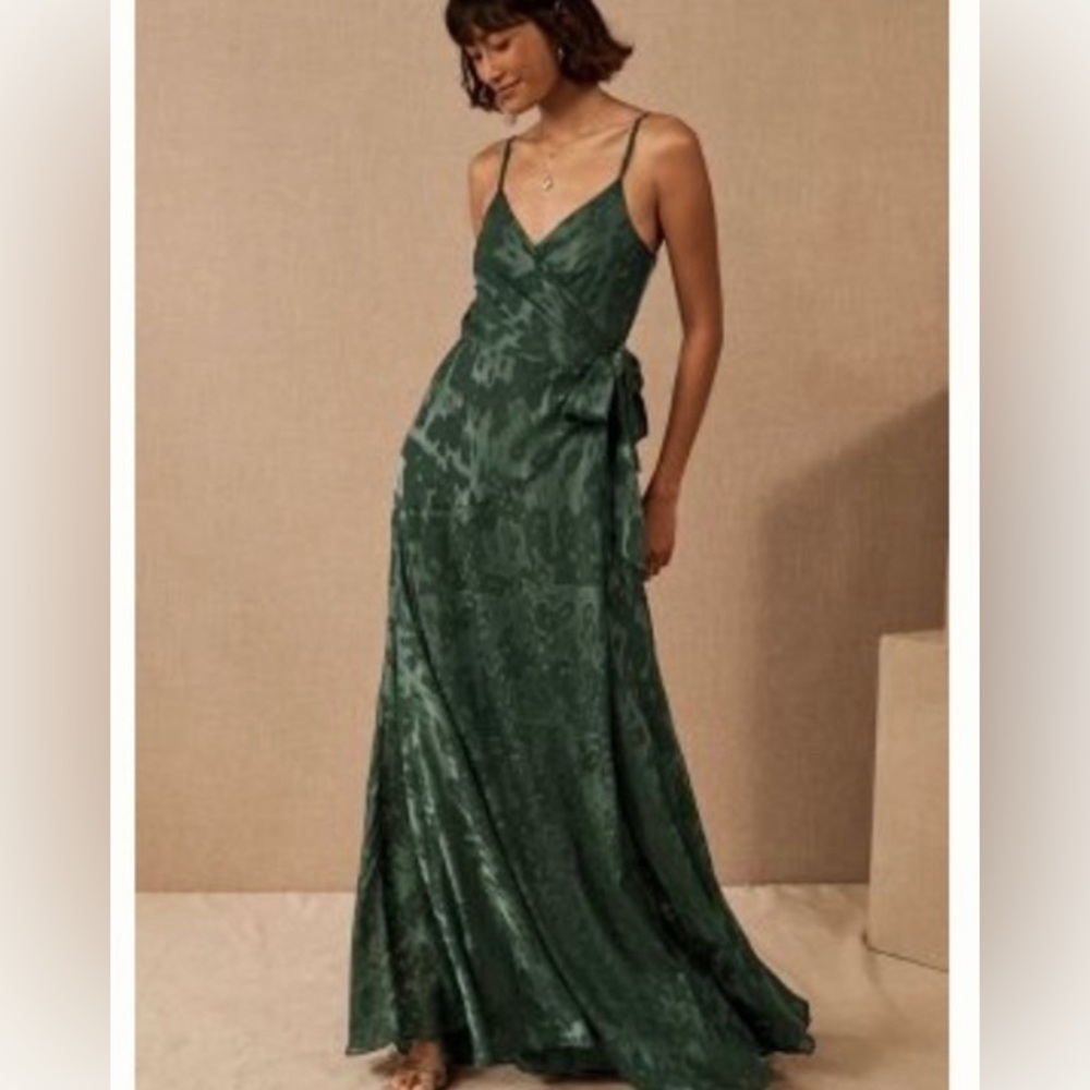 Bhldn bridesmaid collection 2021 Hutch wrap dress